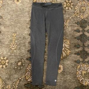 Champion power train leggings in gray . Size small.